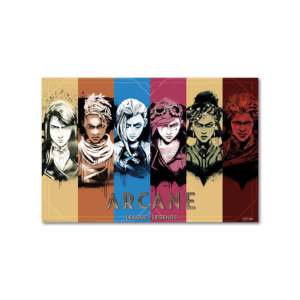 Affiche murale de style moderne Arcane League of Legends en papier pour décoration murale - Product Image 1