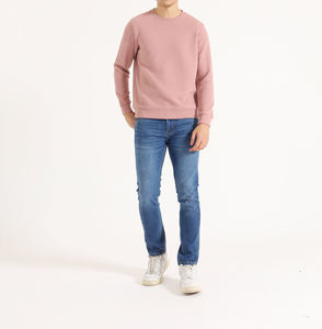 Sweatshirts unis à la mode pour hommes personnalisés Logo de couleur personnalisé Marque Printemps Sweat-shirt personnalisé Fr hommes - Product Image 3