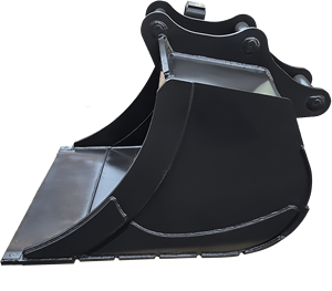 Godet de nivellement professionnel pour excavatrice à 3 broches avec corps durable haute résistance et lame Hardox 500 - Product Image 4