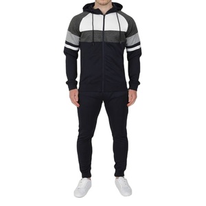 Survêtement d'hiver pour homme à prix réduit, 100 % coton, à capuche, coupe ample, pour sport et jogging, vente en gros - Product Image 3