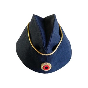 Gorra de la Marina Alemana con Cordón para la Barbilla, Gorra de Capitán de Aerolínea con Visera, Ajuste Cómodo, Diseño Ventilado para el Verano, Gorra de Visera Informal - Product Image 1