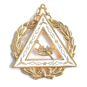 Order of the Eastern Star OES Collar Jewel Gold Plated Custom Regalia For Grand Worthy Patron Matron Patron Titles ODM 2025 OEM - Product Image 2