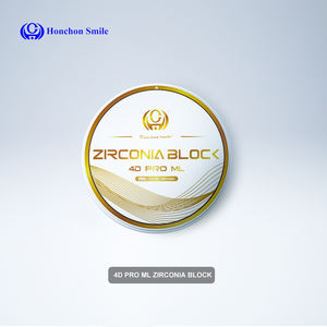 Honchon zirconio disco multistrato blocco di zirconio dentale blanks produttore cam cad blocco di <span class=keywords><strong>zirconia</strong></span> dentale prezzo - Product Image 6