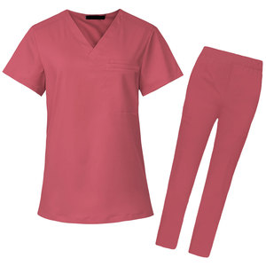 Nueva llegada profesional hecho mujeres médico Scrubs venta al por mayor bajo precio mujeres médico Scrubs - Product Image 1