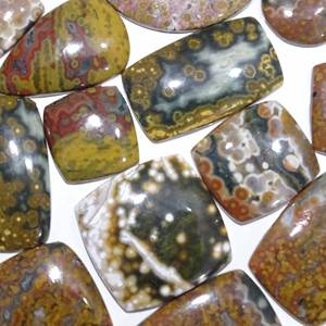 Haute qualité naturel océan jaspe lâche Cabochon mélange forme taille en vrac bijoux Lot Quartz pierre précieuse pour la fabrication de bijoux - Product Image 3