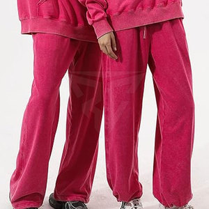 Pantalon sur mesure délavé à l'acide pour hommes, taille adulte, meilleure vente de pantalon délavé à l'acide pour hommes de marque privée de bonne qualité - Product Image 2