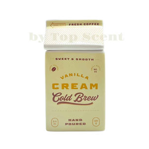 Bougie JBPQ pour le bien-être, crème vanille, aromathérapie, cold brew, décoration d'intérieur, avec cire de paraffine - Product Image 2