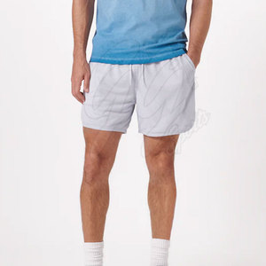 Pantalones Cortos Deportivos Casuales de Malla Ligera de Secado Rápido, Material Suave, Cierre con Cordón, Impresión Personalizada de Alta Calidad - Product Image 2