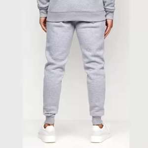 Conjunto Deportivo Transpirable para Hombre, Chaqueta y Pantalón Ecológicos con Patrón Sólido para Correr en Invierno - Product Image 5