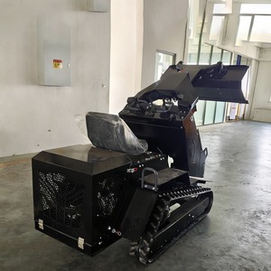 Miniexcavadora con Cabina, Rotación de 360 Grados, Excavadora Pequeña para Motor de 110 kW de Potencia, Cucharón de 0.12 m para Excavación en Altura - Product Image 1