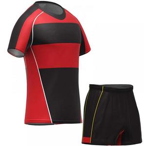 Maillots de rugby personnalisés en gros, dernier design, respirants, séchage rapide, antibactériens, 100% polyester, vêtements de sport, vêtements de football de rugby - Product Image 1