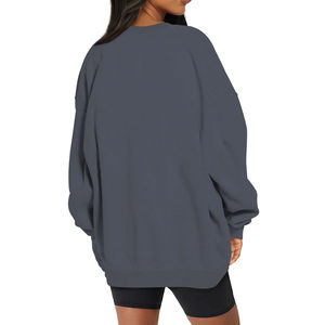 Sudadera Casual para Mujer, Estilo Urbano, con Estampado, Forro Polar, Personalizable, Cuello Redondo, Manga Larga, para Primavera, Otoño e Invierno, 100% - Product Image 5