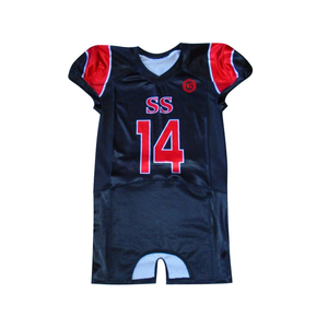 Maillot de football américain personnalisé classique avant et arrière pour ligues, écoles et collèges - Product Image 3