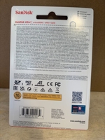 Carte mémoire SanDisk Ultra 140 Mo/s SDSQUAB 128 Go 100% originale