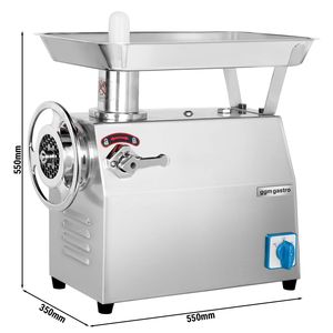 Picadora de Carne Eléctrica de Alta Resistencia - Tamaño 32 - 350 kg/h - 2.2 kW - Product Image 2