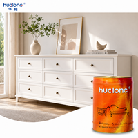 Primaire pour bois blanc Hualong NC, revêtement liquide nitrocellulosique, scellant ponçable, ponçage facile, bonne couvrance pour meubles en MDF
