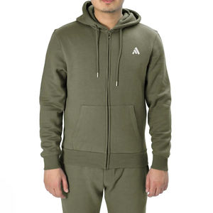 Sudadera con Capucha Unisex al por Mayor, de Invierno, de Alta Calidad, en Poliéster/Algodón, Corte Regular Informal, con Logotipo Personalizado Serigrafiado en el Bolsillo - Product Image 1