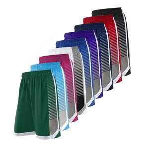 Pantalones cortos bordados de alta calidad al por mayor malla transpirable pantalones cortos de baloncesto de secado rápido Just Don Sport Pant - Product Image 1