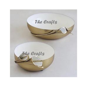 Cuenco decorativo de hierro de diseño maravilloso con calidad superior Tazón de postre de tamaño y forma personalizados a bajo precio - Product Image 2