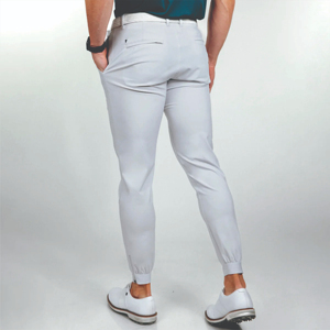 Pantalones de golf de ropa exterior personalizados de alta calidad para hombres en secado rápido 92% poliéster 8% spandex pantalones de golf ajustados para hombres - Product Image 3
