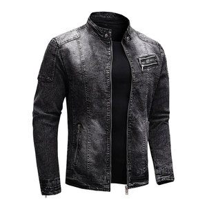 100% Cotton Denim <b>Jackets</b> <b>Men</b> Casual Solid Color Pocket <b>Thin</b> <b>Jacket</b> For <b>Men</b> Style High Quality <b>Men</b> Clothing Denim <b>Jacket</b> - Product Image 3