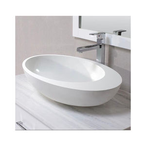 Sistema de fregadero de baño de latón negro mate Grifo de ducha de caño de cascada moderno Mezclador Acrílico grande Independiente para escurridor de hoteles - Product Image 1