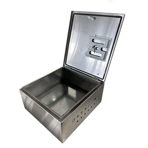 Caja de montaje en pared de acero inoxidable 304/316L, panel IP65, cajas eléctricas, paneles de distribución de Metal montados en superficie, personalizados - Product Image 3