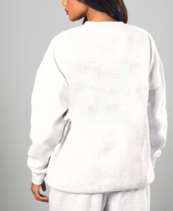 Sweat-shirt femme à la mode chaud élégant mode de rue coton lourd polaire anti-rétrécissement caractéristique pas de sweat-shirt à capuche - Product Image 6