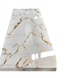 Feuille de marbre résistante aux rayures, promotionnelle, personnalisée, feuille de marbre UV bon marché, feuille de marbre UV de marque Hannuo - Product Image 2