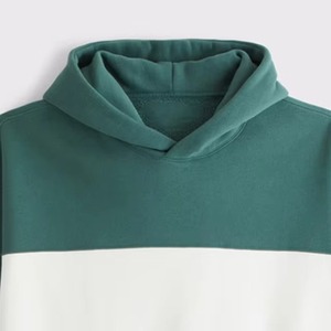 Sudadera con Capucha de Algodón Orgánico 100% Pesado con Logotipo Personalizado para Niños, Ropa Urbana Roja para Invierno, Estilo Informal, Tinte Liso - Product Image 6