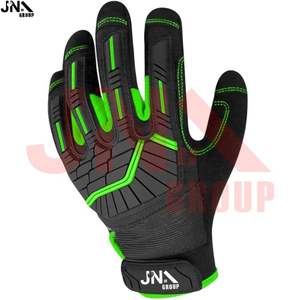 Guante de impacto mecánico TPR Guantes de impacto Guantes mecánicos de seguridad TPR de alto rendimiento Hombres - Product Image 3