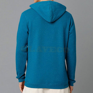 Recién llegado, sudaderas con capucha para hombre de calidad Premium, ropa cómoda informal para invierno, patrón sólido, con capucha, técnicas teñidas lisas - Product Image 2