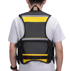 Gilet tactique multifonctionnel de sécurité réfléchissant avec outils de récupération rapide - Product Image 3