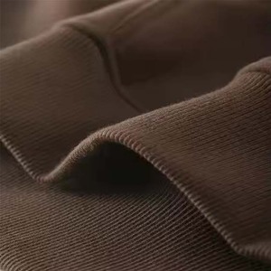 Sudaderas con capucha de los hombres al por mayor de peso pesado gráfico personalizado de lana de algodón con cremallera sudadera de gran tamaño de los hombres más tamaño - Product Image 3