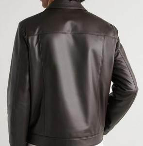 2024 High Quality Custom Logo Unisex <b>Winter</b> <b>Leather</b> <b>Jackets</b> Best Design Breathable Windproof Eco-Friendly Customized - Product Image 6