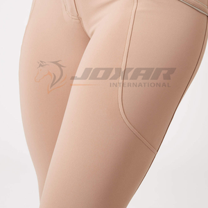 Jodhpurs นักขี่ม้าที่มีน้ำหนักเบามีตะเข็บเสริมตามหลักสรีรศาสตร์พอดีเนื้อผ้าทนทานต่อความชื้นและประสิทธิภาพการขับขี่ - Product Image 2
