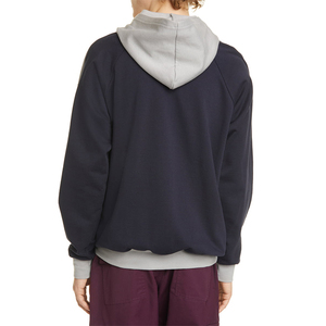 Venta al por mayor OEM logotipo personalizado bordado liso en blanco unisex barato promocional poliéster sudaderas con capucha de los hombres - Product Image 4