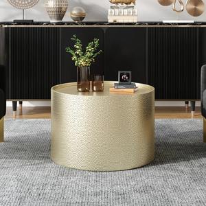 Elegant Quality Modern Eco-Friendly <b>Metal</b> Round <b>Side</b> <b>Table</b> Bedroom Decoration Designer Hammered Coffee <b>Table</b> 2026 - Product Image 2