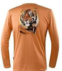 เสื้อยืดคอกลมแขนยาวสำหรับผู้ชายเสื้อยืดผ้าฝ้ายพิมพ์ฉลากตามสั่ง - Product Image 4