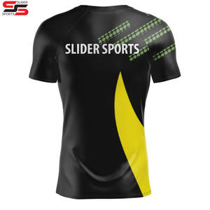 Vente en gros de tissu teint en sublimation avec logo couleur personnalisé Garde éruption cutanée pour entraînement de compression Mma - Product Image 2