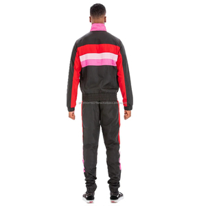 Chándal deportivo para hombre 2025, cortavientos, chaqueta con cremallera para hombre y pantalón, ropa de entrenamiento, conjunto Oem de tela transpirable de fábrica - Product Image 6