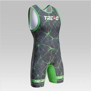Custom Stretch Wrestling <b>Singlet</b> Suit for <b>Men</b> Sublimation Breathable MMA Training Wear Wrestling <b>Singlet</b> Gear Sports OEM - Product Image 4