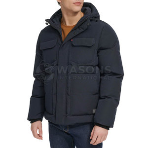 Veste matelassée pour homme, légère et chaude, veste d'hiver, vêtements de plein air actifs, vêtements tendance streetwear - Product Image 3