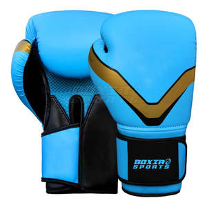 Meilleurs gants de boxe en cuir réglables du fabricant pour hommes Offre Spéciale pour l'entraînement en arts martiaux - Product Image 1