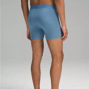 Calzoncillos bóxer de tiro medio personalizados para hombre, ropa interior deportiva transpirable de algodón para adultos - Product Image 4