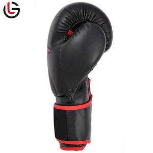 Vente chaude Formation Personnalisable En Cuir 8oz 10oz 16oz Épaississement Réglable Couleur Personnalisée Kick Gants De Boxe En Cuir De Vachette - Product Image 4