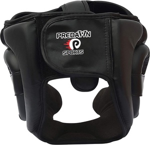 Protector de cabeza de cuero Boxeo Hamlet MMA Protector de cabeza/Protector de cabeza de Boxeo/Protector de cabeza de boxeo personalizado - Product Image 3