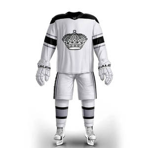 Uniformes de Hockey sobre Hielo con Impresión Digital Personalizada - Material Profesional de Secado Rápido - Servicio OEM - Conjuntos con el Logotipo de tu Equipo - Product Image 4