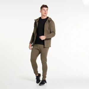 Loose Fit Embroidered Zip <b>Hoodies</b> Manufacture Wholesale LOW MOQ Custom Zipper <b>Hoodies</b> <b>Gym</b> Workout Stylish 440gsm 100% Cotton - Product Image 4