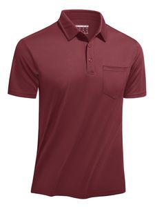 Vente chaude surdimensionné hommes Polo 100% qualité léger confortable tricoté tissu Style décontracté Logo avant - Product Image 6